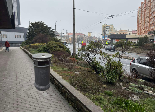 6. Navrácení odpadkových košů do ulic Chomutova