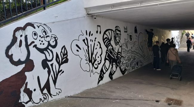 15. Zkulturnění podchodu na Písečné