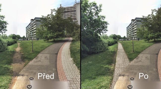 13. Chodník k lávce Březenecká